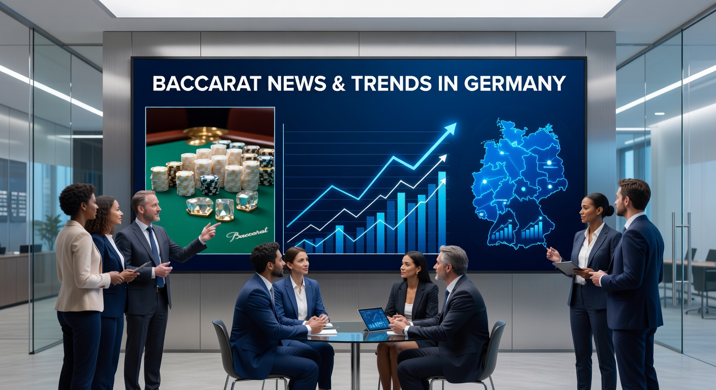Live-Dealer-Tisch mit Baccarat-Karten und Croupier in HD-Stream für deutsche Spieler