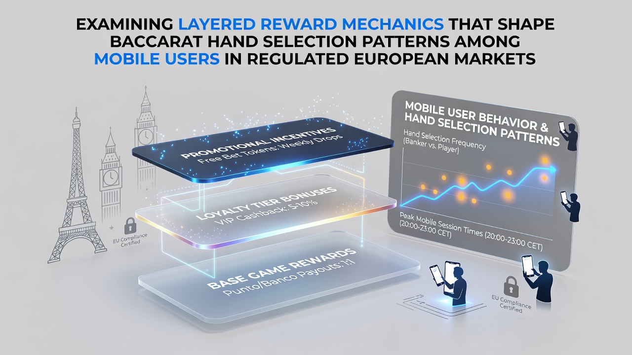 Diagramm zeigt schichtweise Belohnungsmechanismen und deren Einfluss auf mobile Baccarat-Entscheidungen in europäischen Märkten