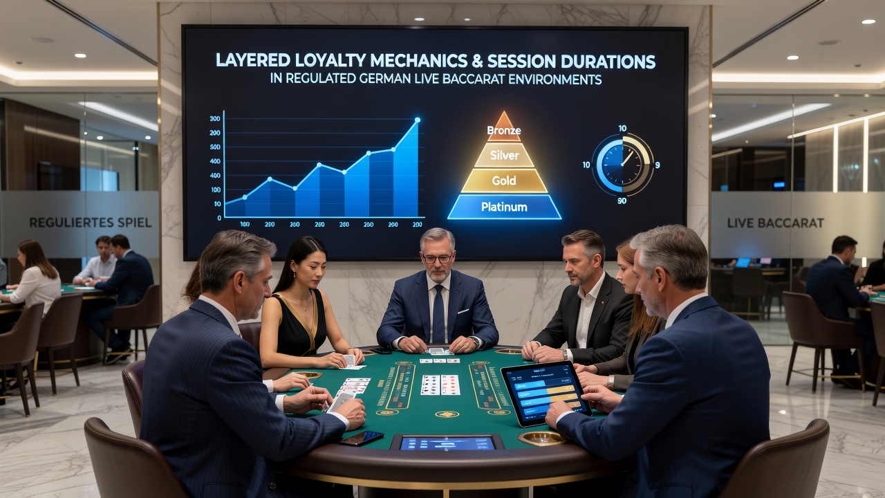 Analyse von Spielerdaten zu verlängerten Baccarat-Sessions durch Loyalitätsstufen