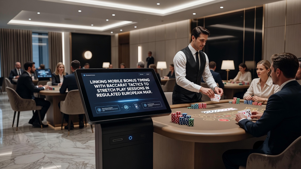 Baccarat-Taktiken und mobiles Bonus-Timing in europäischen Live-Casinos